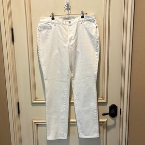 Coldwater Creek White Denim
